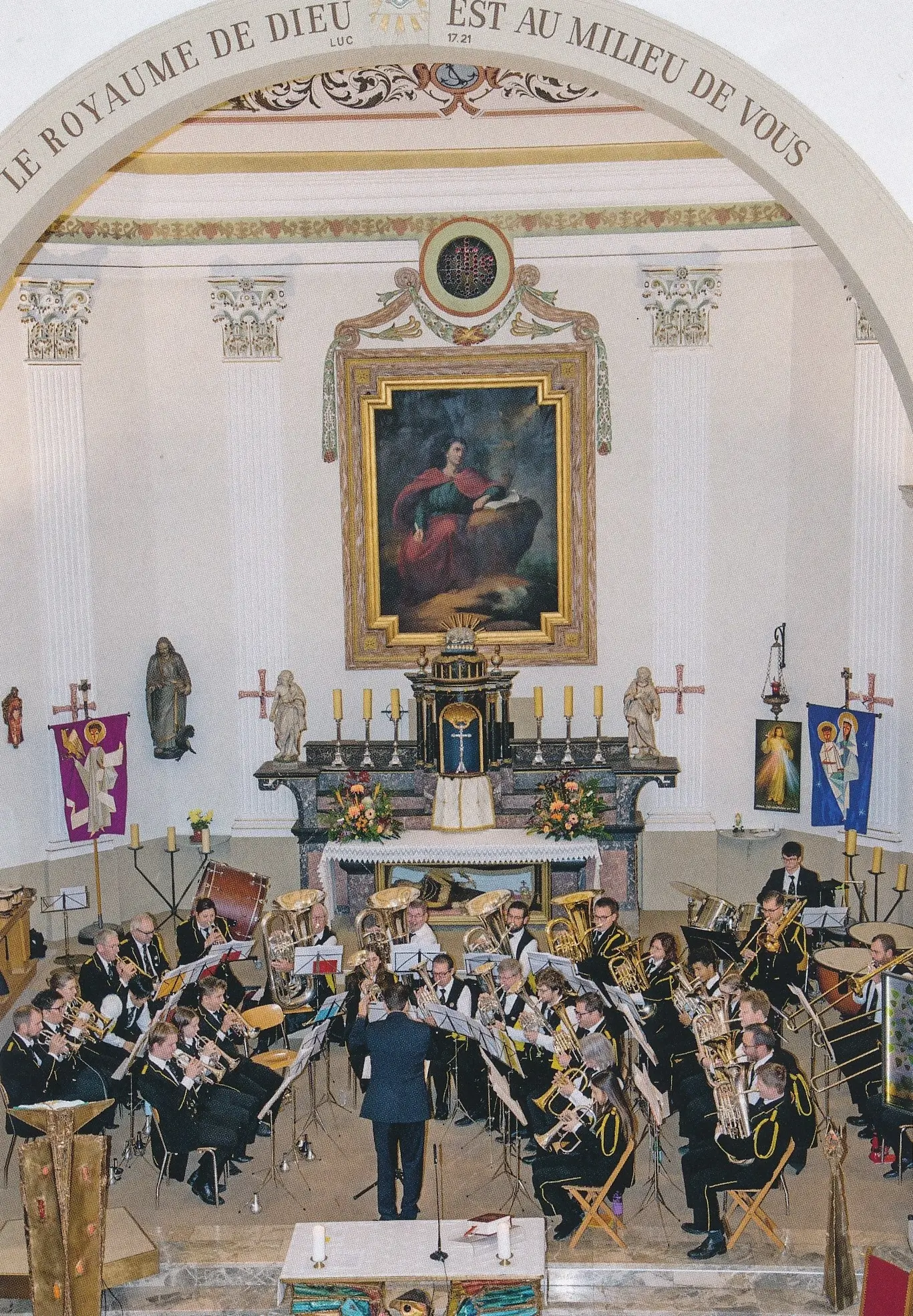 Le Brass Band l'Élite de Cressier en concert